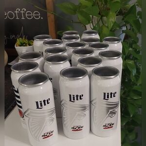 White Lite Beverage Cans 19 Pcs